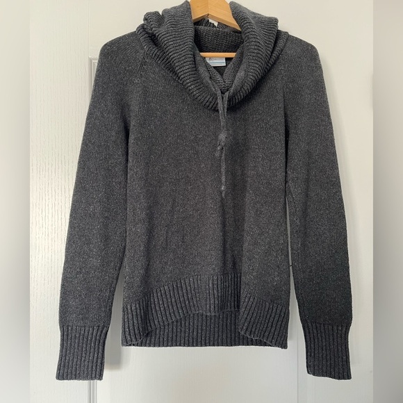 COLUMBIA | Cowl neck| Sweater | Dark grey | Medium - Picture 1 of 6